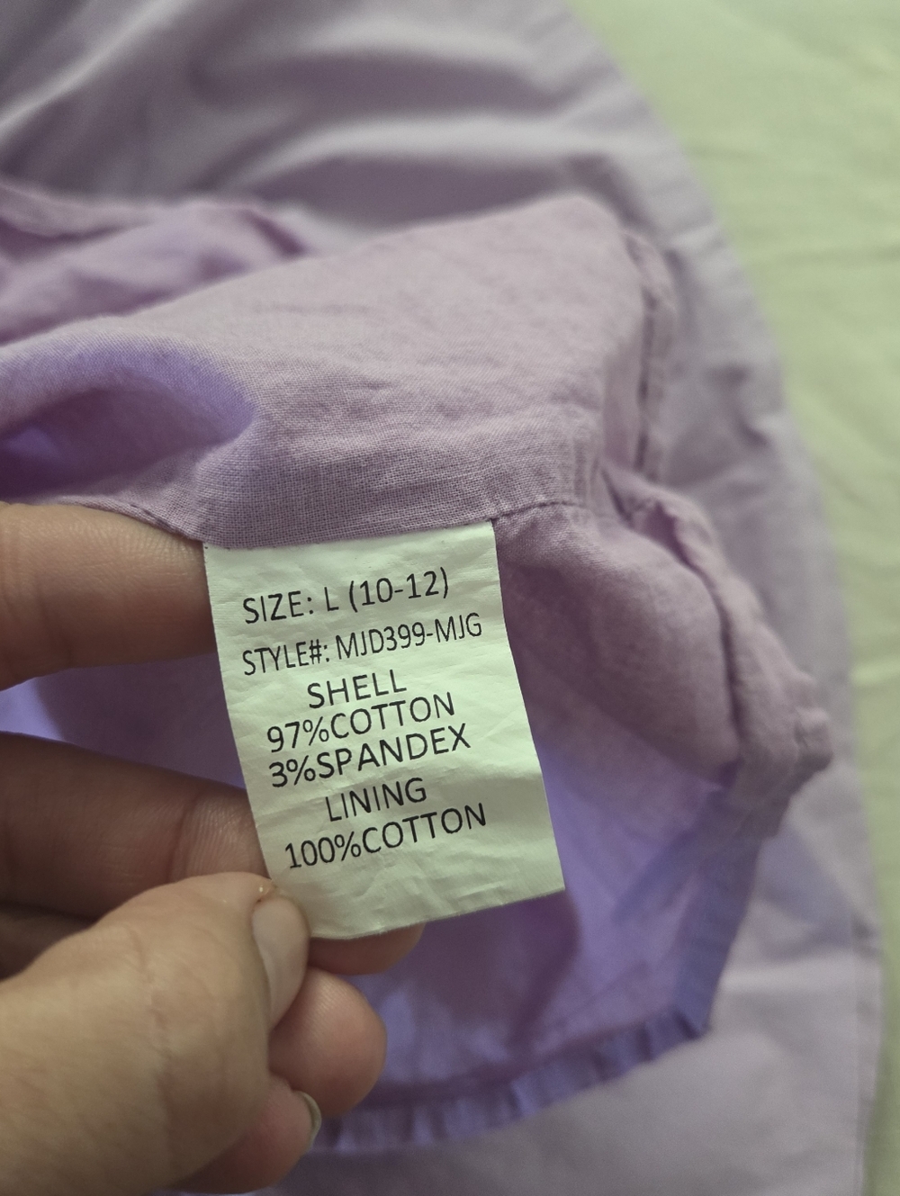 Lavender Ruffled Tiered Dress Shop The Mint Girls Dress Kids 10/12 Purple - Picture 11 of 12